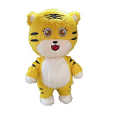 Giant Plush Polar Bear Inflatable Costume Street Funny Teddy Bear Mascot Costume Birthday Party Cosplay Suits Funny Props