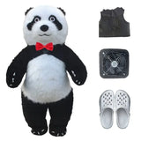 Giant Plush Polar Bear Inflatable Mascot Costume Carnival Activity Show Cartoon Martha Bear Birthday Party Role Play Props