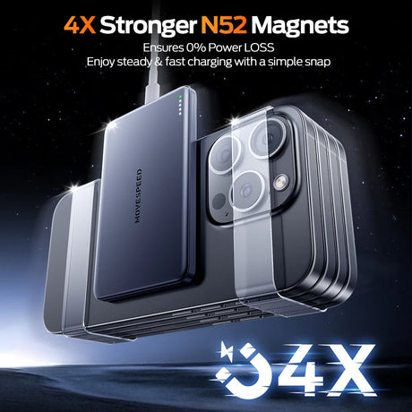 MOVESPEED 10000mAh portable power bank 20W fast charging