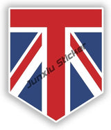 London England United Kingdom GB Vinyl Decals Bumper Stickers GB Accessories for Car Pickup National Flag Glue Sticker KK10cm
