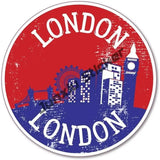 London England United Kingdom GB Vinyl Decals Bumper Stickers GB Accessories for Car Pickup National Flag Glue Sticker KK10cm