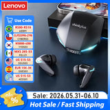 New Lenovo XT53 Wireless Upgrade Bluetooth 5.4 Earphones LED Digital Display Waterproof Headphones Low Latency Gaming Earbuds