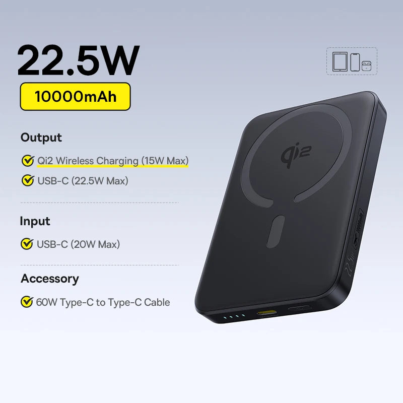 Baseus 10000mAh portable power bank 15W fast charging