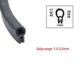 1/3meter Door Edge Guard Rubber Sealing Strip U Type Hardwearing Car Ship Dustproof Trim Soundproofing Waterproof Sealings Parts