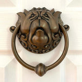 Door Knocker Vintage Vivid Resin Dragon Wall Hanging Door Handle Door Decor Mouth Gate Handle Ring For Any Door