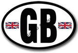 London England United Kingdom GB Vinyl Decals Bumper Stickers GB Accessories for Car Pickup National Flag Glue Sticker KK10cm