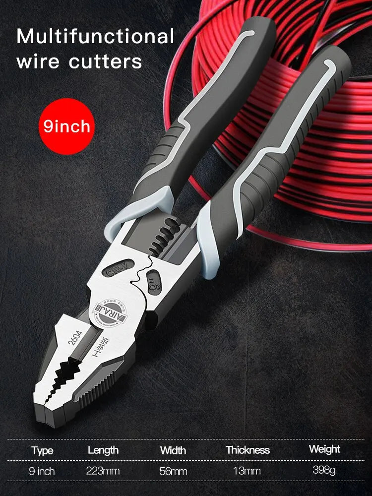Wire Pliers 7/8/9 Inch Industrial Grade Multifunctional Hardware Manual Tool
