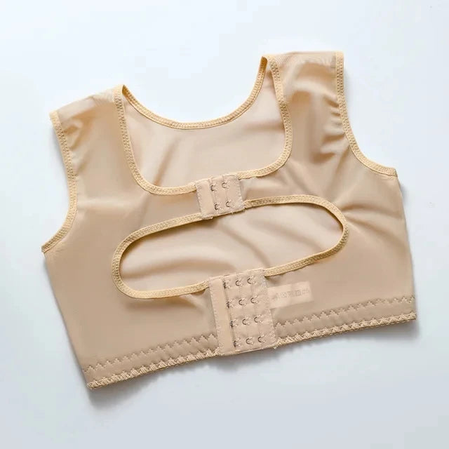 3D Support Body Shaper Bras Women Chest Posture Corrector Belt Shoulder Back Brace Push Up Shapewear Invisible Gather Bra