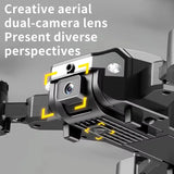 Hot 2026 S6 Drone Profesional New 8k 4K HD Camera Optical Flow 5G Control Screen Obstacle Avoidance Quadcopter APRON Kid Gift