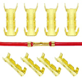 100pcs 453 U-shaped Terminal Wire Quick Connector Terminal Small Tooth Fascia Terminal 0.5-1.5mm2