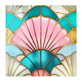 Stained Glass Static Window Privacy Film Sun Blocking Glass Cling Waterproof PVC Home Bathroom Window Covering Film Sticker