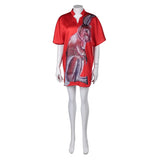 ABAB Costume Cosplay Disguise ABAB Girl Anni AgnItha Benny Bjorn Cosplay 70s Women Men Vintage Shirt Halloween Carnival Suit
