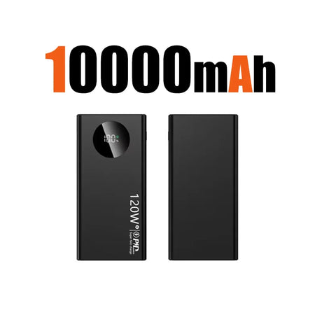 50000mAh portable power bank 120W fast charging
