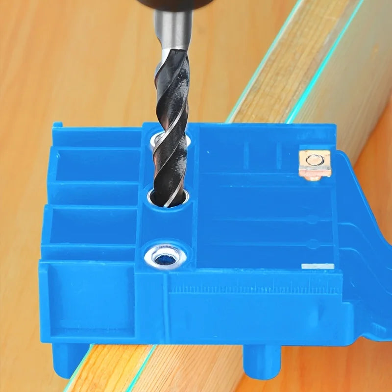 Drill Bits Drilling Locator Straight Hole Locator Carpenter Corner Clamp Woodworking Tool Handheld Drill Guide Hole Saw Tools