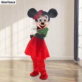 Hot Sale Mickey Minnie Mouse Cartoon Character Costume Anime Stitch Mascot Costume Christmas Party Props Advertising Fancy Dress