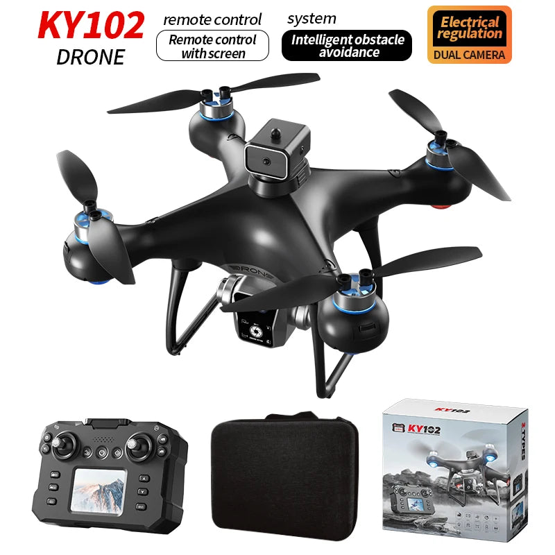 new KY102 With Screen Rc Drone Professional brushless 8K Camera Four-Axis Aerial Photography 5G WIFI RC Quadcopter