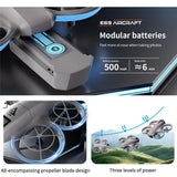 E69 Mini Drone 8K HD Camera Obstacle Avoidance Aerial Photography Brushless Professional Dual Camera Screen Quadcopter