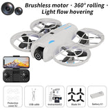 L105 PRO Mini Drone 8K HD Dual Camera Brushless Optical Flow Positioning UAV LCD Remote Control Quadcopter Children RC Toy Gifts