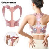 1PC Adjustable Rectify Posture Back Invisibility Breathable Posture Corrector Belt Support Belt Back Neck Brace Posture Training