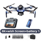 Lenovo  Drone GPS RC 8K Professional HD Aerial Photography Laser obstacle avoidance Aircraft Quadcopter Three-axis gimbal Dron