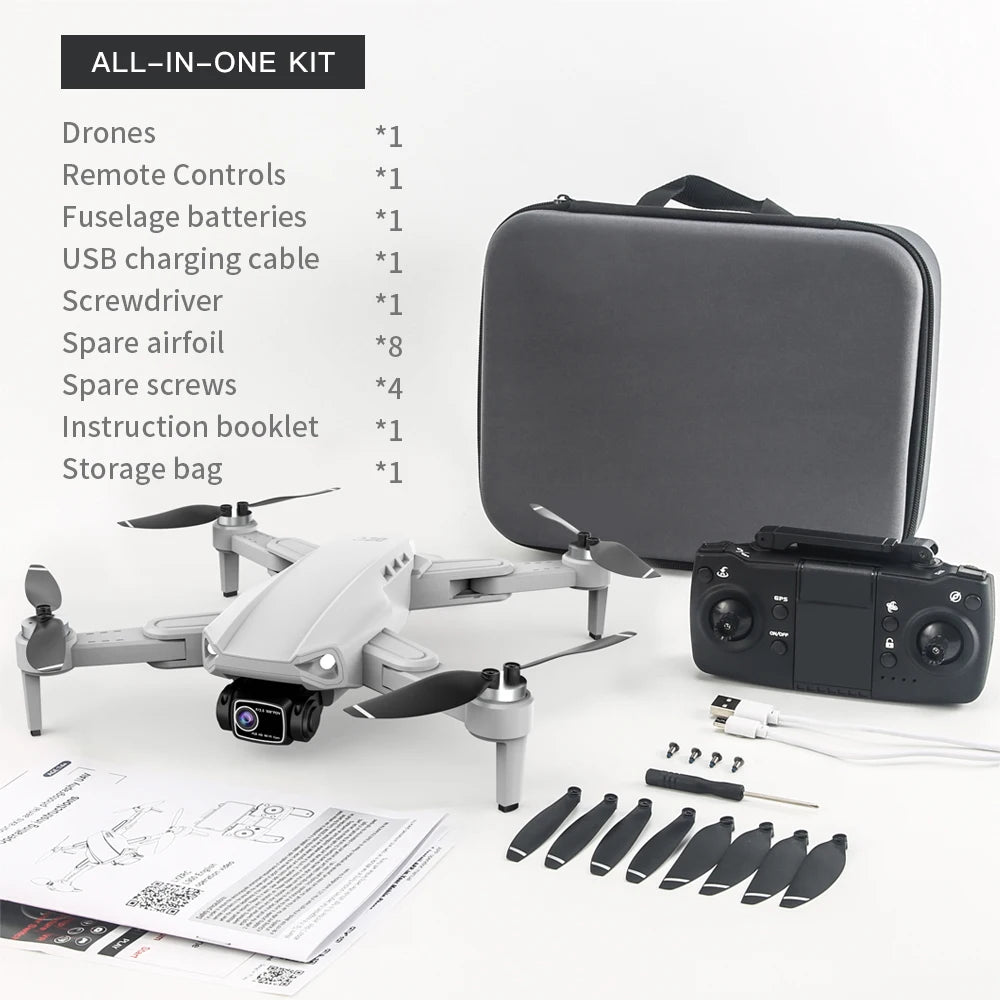 LYZRC L900 SE Promax Drone GPS Smart Follow 2 Batteries HD Dual Lens Foldable RC Quadcopter Brushless Motor FPV Hangpack Factory