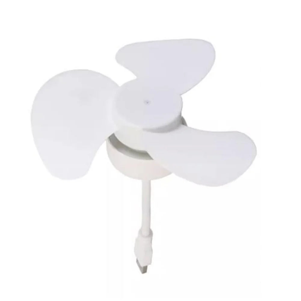 For Bedroom For Dormitory White USB Portable Fan Portable USB Fan For Bedroom Fan Bedroom Cooling Quiet Operation