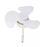 For Bedroom For Dormitory White USB Portable Fan Portable USB Fan For Bedroom Fan Bedroom Cooling Quiet Operation