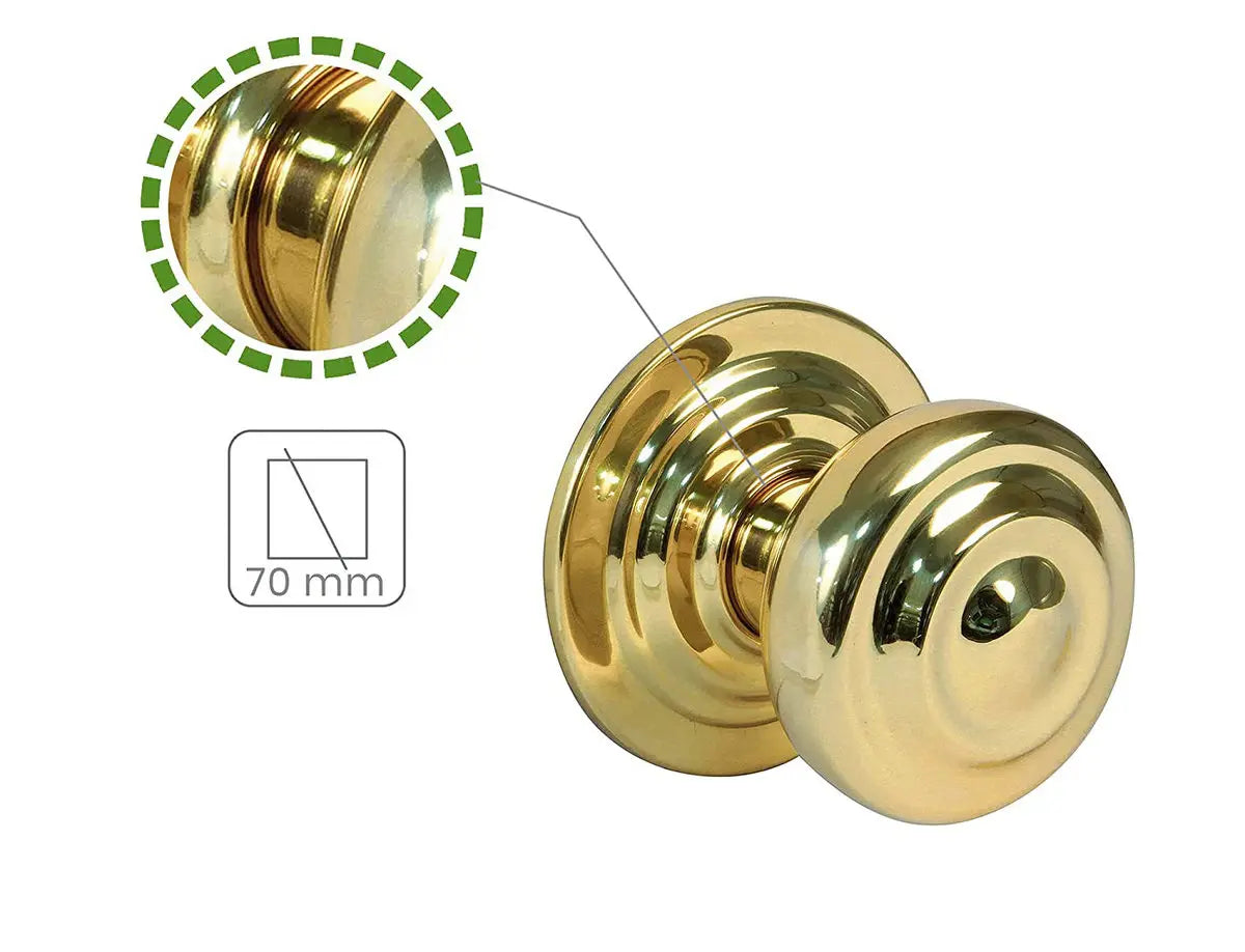 European Style Brass Copper Home Hall Door Gate Hollow Knob Handle PB Pomo Puerta De Entrada