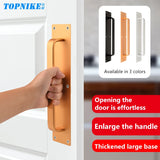 Self-adhesive Aluminum Alloy Door Handle Toilet Door Window Cabinet Sliding Door Barn Door Punch-free Pulls