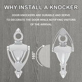 Zinc Alloy Door Knocker Peek Peep Holes 180 Degree Door Handle Peep Holes Door Hardware Security Door Viewers Home Decoration