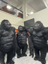 Inflatable 2M/2.6M/3M Big King Kong Gorilla Mascot Cosplay Costumes Party Advertising Plush Cartoon Doll Clothing Adult Fursuit