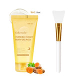 75ml Collagen Wrapping Mask Peel Off Mask & Brush Deep Hydration Moisturize Brightening Face Skin Facial Mask Skincare