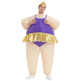 Hot selling costume party performance, chubby guy, funny and cute party atmosphere props, ballet inflatable suit