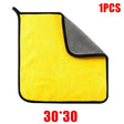 1/2/6pcs Microfiber Cleaning Towel Thicken Soft Drying Cloth Car Body UK