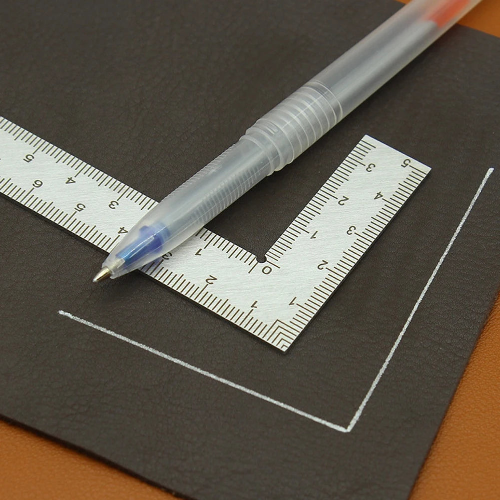 Mini L Square Ruler Measuring Layout Tool Stainless Steel Square L Shape Ruler Precision For Building Framing Gauges
