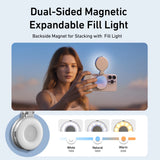 TELESIN Phone Camera Shoot Hand Grip Magnetic Smart Phone Holder Shooting Aid Remote Control Handle For Iphone Android Phone