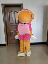 Cartoon PAW Dog Mascot Cosplay Costume Plush Anime Dog Adult Fancy Dress Halloween Carnival Walking Performance Props Kids Gifts