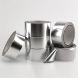 High Temperature Resistance Aluminum Foil Tape Kitchen Pipe Repair Tape Adhesive Sealing Foil Heat Insulation Leak Proof Tape