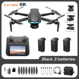 Lenovo  Drone GPS RC 8K Professional HD Aerial Photography Laser obstacle avoidance Aircraft Quadcopter Three-axis gimbal Dron