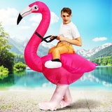 Funny Animal Mascot Unicorn Flamingo Dinosaur Inflatable Costumes Dress Suit Adult Halloween Purim Anime Party Cosplay Costumes