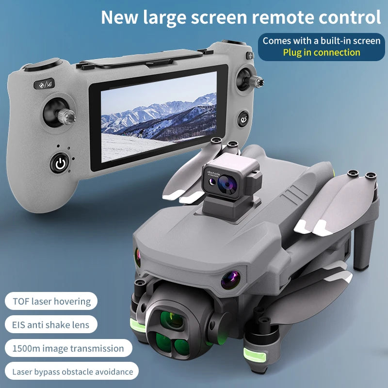2026NEW 4K Touchscreen Remote Control Drone TOF Hovering Movie Grade Aerial Photography K7