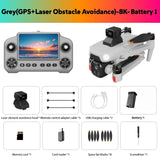 Lenovo  Drone GPS RC 8K Professional HD Aerial Photography Laser obstacle avoidance Aircraft Quadcopter Three-axis gimbal Dron