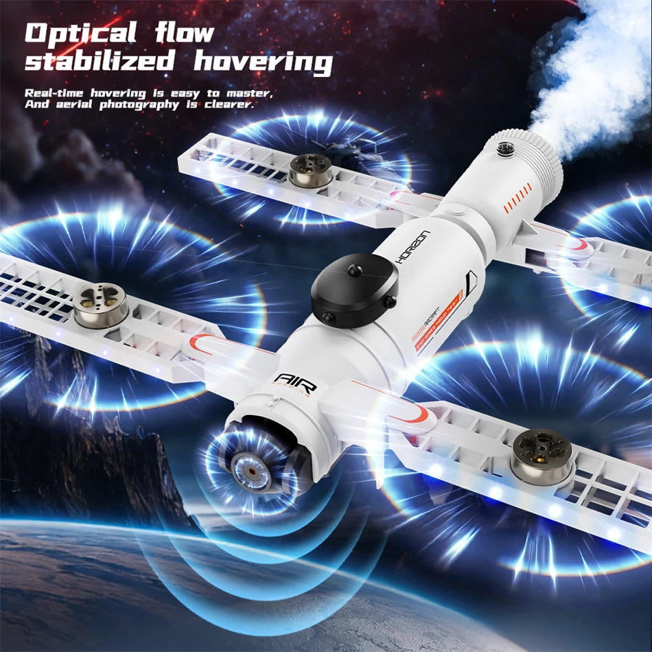 New AE22 Spray Drone 8K Professional HD 180° Dual Cameras Brushless Motors Infrared Obstacle Avoidance Foldable Quadcopter Toys