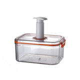 Vacuum Fresh-keeping Box Refrigerator Sealed Canister Microwavable Transparent Food Storage Container Kitchen Organizer Bento
