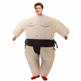 New Strange Sumo Fat Man Inflatable Suit Festival Park Attractions Funny Suit Costume Halloween Performance Event Party Cosplay