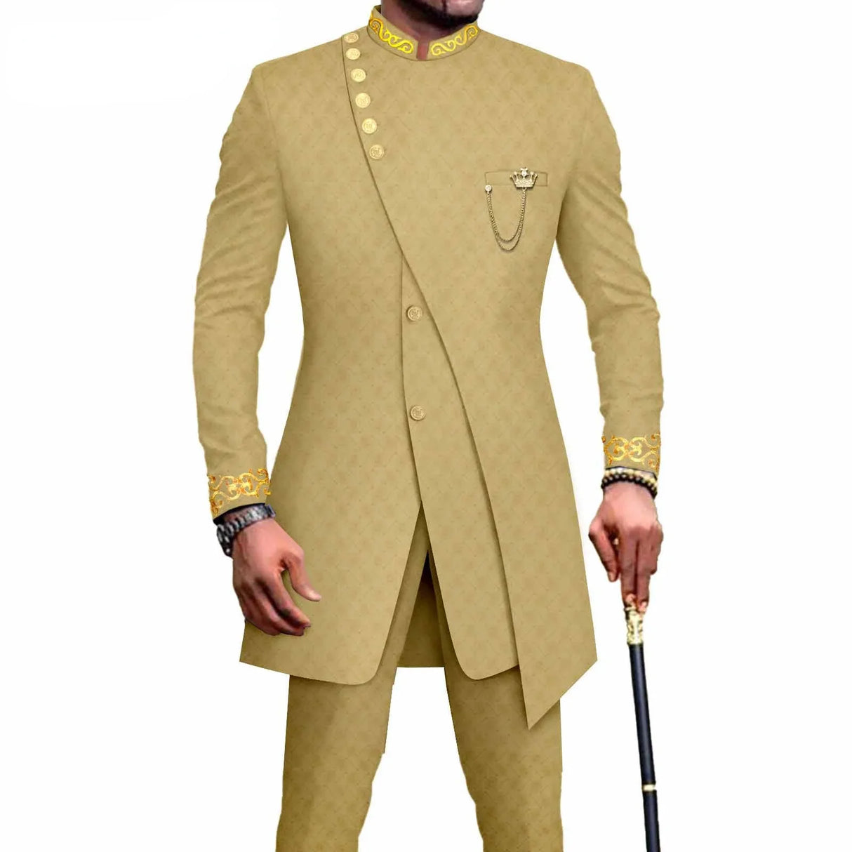 New Casual Men's Suit Slim Two-piece Set Costume Homme Suits for Costume Homme Pour Mariage Terno Masculino Completo
