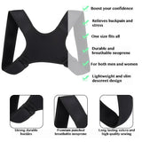 Adjustable Posture Corrector for Men & Women, Back Fracture Support, Clavicle & Spine Shoulder Brace Belt for Comfort