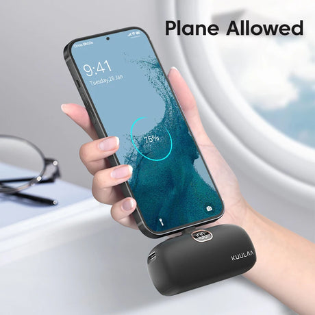 KUULAA 5000mAh portable power bank