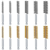 Stainless Steel Drilling Brush Twisted Wire Stainless Steel Cleaning Brushes For Electric Drill Impact Tool Cleaning