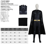 Superhero Bat Cosplay Costume Batman Bodysuit Headgear Cloak Set Festival Theme Party Role Playing Outfits for Adult Boys